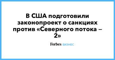 Джо Байден - В США подготовили законопроект о санкциях против «Северного потока — 2» - forbes.ru