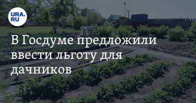 Сергей Миронов - В Госдуме предложили ввести льготу для дачников - ura.news