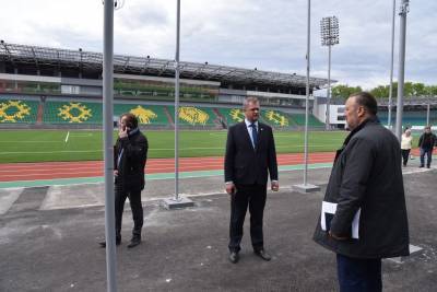 На реконструированном республиканском стадионе в Сыктывкаре начал работу "Дом спорта" - komiinform.ru - Сыктывкар