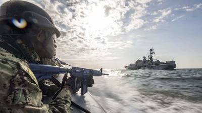 Игорь Конашенков - В Минобороны РФ заявили об опасных последствиях учений НАТО - iz.ru - Луганская обл. - Донецк - Луганск - район Киево - Донецкая обл.