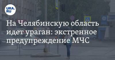На Челябинскую область идет ураган: экстренное предупреждение МЧС - ura.news - Челябинская обл.