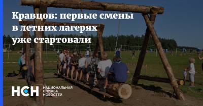 Минпросвещения Сергей Кравцов - Кравцов: первые смены в летних лагерях уже стартовали - nsn.fm