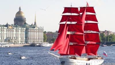 «Ассоль + Грей = любовь»: дети со всей страны побывали на бриге «Россия» - 5-tv.ru - Санкт-Петербург