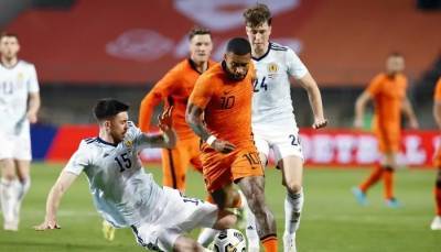 Нидерланды сыграли вничью с Шотландией в товарищеском матче - sportarena.com - Грузия - Шотландия - Голландия - Люксембург