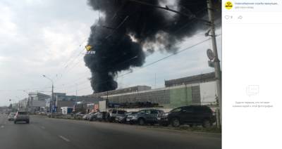 В Новосибирске ликвидировали пожар на территории металлургического завода - runews24.ru - Новосибирск - Новосибирская обл.
