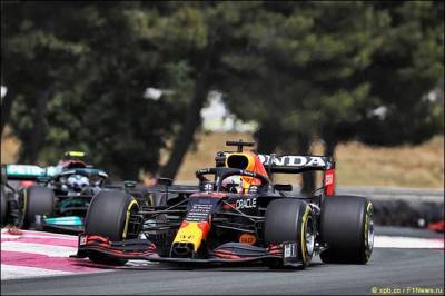Гран При Франции: Ферстаппен - Хэмилтон - Перес - f1news.ru