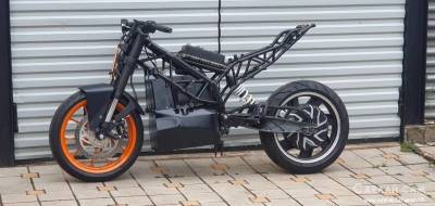 Конверсия бензинового мотоцикла KTM RC на электротягу - skuke.net