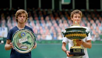 Андрей Рублев - Уго Умбер - Умбер обыграл Рублева и выиграл турнир ATP в Галле - sportarena.com