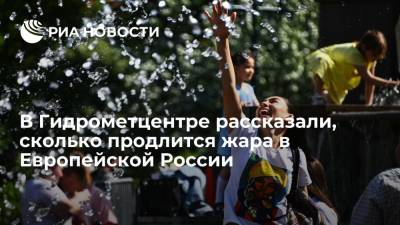 Роман Вильфанд - В Гидрометцентре заявили, что аномальная жара в Европейской России сохранится до выходных - ria.ru - Москва - Россия