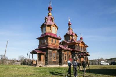 Церковь сгорела от удара молнии в Красноярском крае - kras.mk.ru - Красноярский край - Красноярск