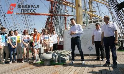 Антон Алиханов - Глава Калининградской области провел экскурсию на барке «Крузенштерн» - fedpress.ru - Калининград - Калининградская обл.