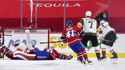 Николя Руа - «Вегас» обыграл «Монреаль» и сравнял счёт в серии плей-офф НХЛ - russian.rt.com