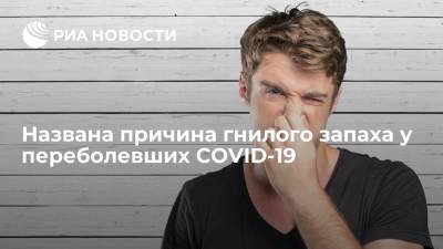 Владимир Зайцев - Оториноларинголог Владимир Зайцев объяснил запах гнили у переболевших COVID-19 - ria.ru - Москва