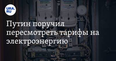 Владимир Путин - Путин поручил пересмотреть тарифы на электроэнергию - ura.news - окр. Дальневосточный