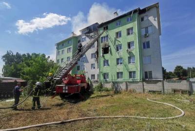 Под Киевом взорвался и загорелся пятиэтажный дом - kp.ua - Киев - Киевская обл. - Ужгород - район Бучанский