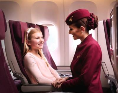 Дети могут лететь бесплатно на курорты мира по специальной акции Qatar Airways - minfin.com.ua - Киев - Катар