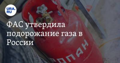ФАС утвердила подорожание газа в России - ura.news - Москва - Московская обл. - окр. Янао
