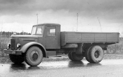 Первый советский дизельный грузовик ЯАЗ-200 — родом из Америки - zr.ru