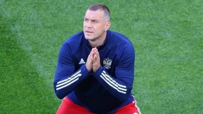 Станислав Черчесов - Артем Дзюба - Дзюба извинился за поражение сборной РФ в игре с датчанами - 5-tv.ru - Россия - Санкт-Петербург - Дания - Копенгаген