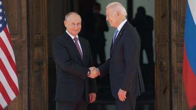 Владимир Путин - Мария Захарова - Джо Байден - МИД сообщил о работе по реализации договоренностей Путина и Байдена - iz.ru - Вашингтон - Женева