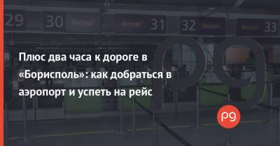 Плюс два часа к дороге в «Борисполь»: как добраться в аэропорт и успеть на рейс - thepage.ua - Киев - Харьков