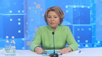 Валентина Матвиенко - Матвиенко: темпы вакцинации низкие, и это трудно объяснить - vesti.ru