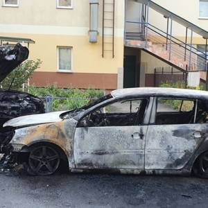 В Киеве сожгли автомобиль общественному активисту. Фото - reporter-ua.com - Киев