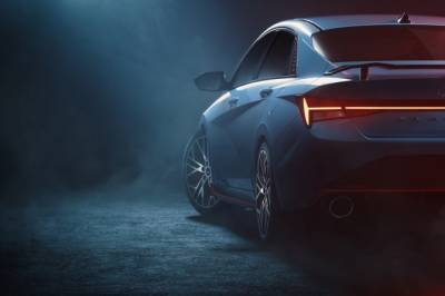 Hyundai представила первые изображения «горячего» седана Elantra N - autostat.ru - Южная Корея