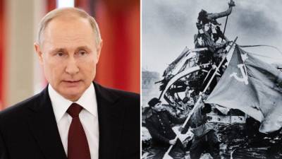 Владимир Путин - Шарль Де-Голль - Путин: Советский солдат освободил Германию, в этом правда о той войне - eadaily.com