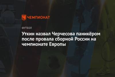 Станислав Черчесов - Василий Уткин - Уткин назвал Черчесова паникёром после провала сборной России на чемпионате Европы - championat.com - Финляндия - Дания