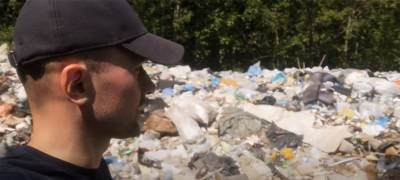 Блогер - Блогер в Карелии показал свалку мусора, которую устроили в лесу жители деревни, отрезанной от цивилизации (ВИДЕО) - stolicaonego.ru - район Пряжинский - республика Карелия