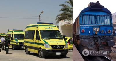 У Каира поезд протаранил автобус, есть погибший и раненые - obozrevatel.com - Египет