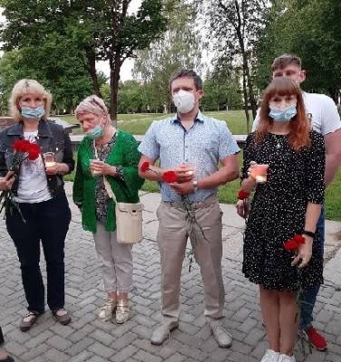 Смоленские энергетики приняли участие в акции «Свеча памяти» - rabochy-put.ru - Смоленск
