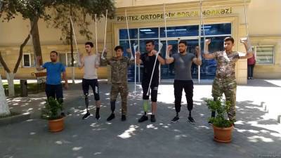 Азербайджанское государство продолжает заботиться о раненых участниках Отечественной войны (ВИДЕО) - trend.az - Азербайджан