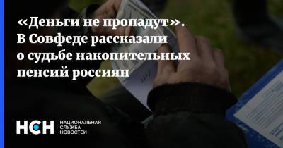 Валерий Рязанский - «Деньги не пропадут». В Совфеде рассказали о судьбе накопительных пенсий россиян - nsn.fm