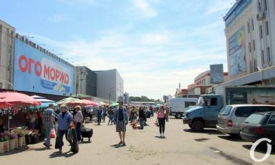 Участок Екатерининской у Привоза: проезд закрыт, что с торговлей? - odessa-life.od.ua - Одесса - Реконструкция