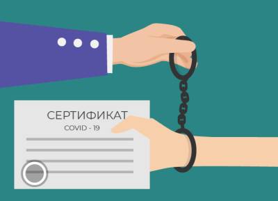 Что грозит за подделку сертификата о вакцинации от COVID-19 - pravo.ru - Москва - Ленинградская обл. - Санкт-Петербург - Краснодарский край - Московская обл. - Нижегородская обл. - Кемеровская обл. - Тверская обл. - Мурманская обл. - окр.Ненецкий - Тульская обл.