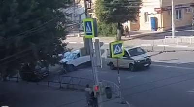 Массовое ДТП в Горроще попало на видео - 7info.ru - Рязань