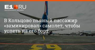 Артем Устюжанин - В Кольцово пьяный пассажир «заминировал» самолет, чтобы успеть на его борт - e1.ru - Екатеринбург - Самара