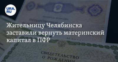 Жительницу Челябинска заставили вернуть материнский капитал в ПФР - ura.news - Челябинск