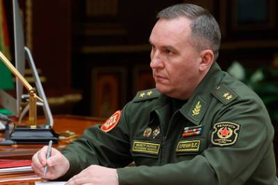 Виктор Хренин - Министр обороны Белоруссии заявил о начавшейся прокси-войне - lenta.ru