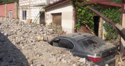 В Крыму после потопа целый поселок завалило грудой камней (ФОТО, ВИДЕО) - dsnews.ua - Крым - Ялта