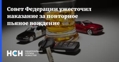 Совет Федерации ужесточил наказание за повторное пьяное вождение - nsn.fm
