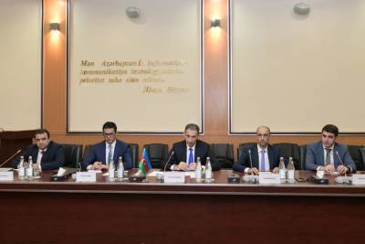 Константин Шапиро - Азербайджан и ОАЭ обсудили сотрудничество в сфере высоких технологий (ФОТО) - trend.az - Эмираты - Азербайджан