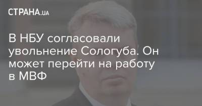 Дмитрий Сологуб - В НБУ согласовали увольнение Сологуба. Он может перейти на работу в МВФ - strana.ua