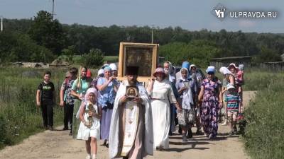 В Николаевском районе провели крестный ход - ulpravda.ru - Ульяновская - район Николаевский