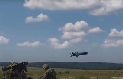 На Украине провели учебно-боевые стрельбы из ПТРК Javelin - topwar.ru