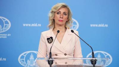 Мария Захарова - Дебора Броннерт - Захарова назвала грубой провокацией действия эсминца ВМС Британии - iz.ru - Москва - Англия