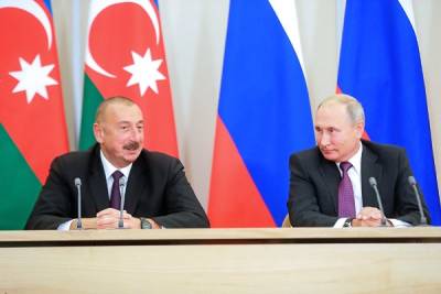 Владимир Путин - Сергей Лавров - Никол Пашинян - Ильхам Алиев - Джейхун Байрамов - Путин и Алиев обсудили восстановление экономических связей в Закавказье - eadaily.com - Азербайджан