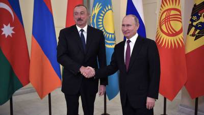 Владимир Путин - Ильхам Алиев - Путин обсудил с Алиевым ситуацию в Нагорном Карабахе - gazeta.ru - Азербайджан